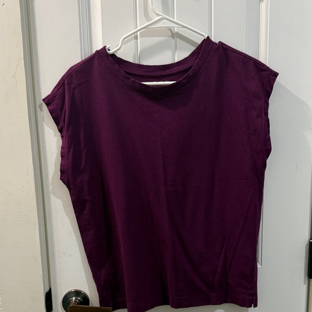 LOFT Deep Purple Muscle Tee